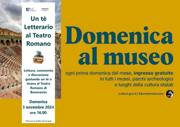 Ingresso gratuito al Teatro Romano di Benevento: eventi speciali per il 3 e 4 novembre