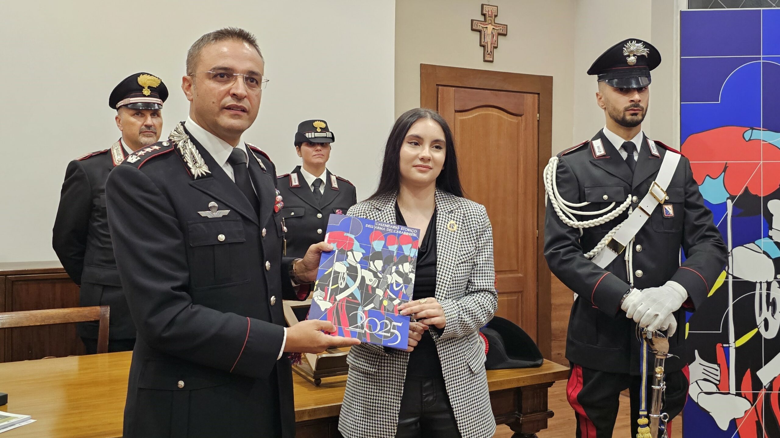 Avellino: presentato il Calendario Storico e l’Agenda 2025 dell’Arma dei Carabinieri