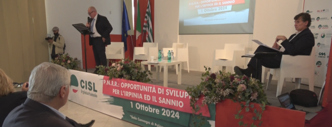 Cisl, focus su PNRR e opportunità di sviluppo per Irpinia e Sannio