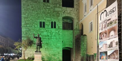 Giornata Mondiale della Salute Mentale,la Rocca dei Rettori si illumina di verde