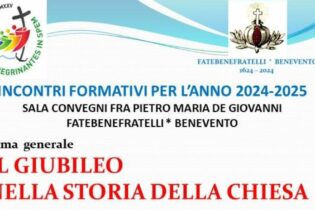 Ospedale Sacro Cuore di Gesù dei Fatebenefratelli, al via ciclo di incontri ‘I giubilei nella storia della Chiesa’