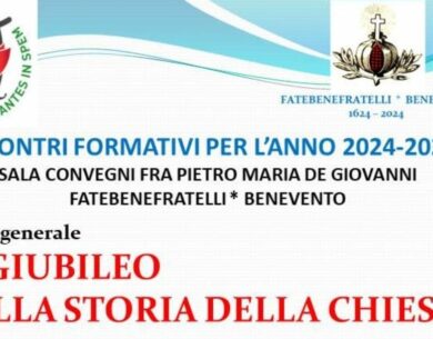 Ospedale Sacro Cuore di Gesù dei Fatebenefratelli, al via ciclo di incontri ‘I giubilei nella storia della Chiesa’