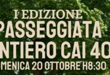 A Monterocchetta la Parrocchia di San Bartolomeo Apostolo organizza la 1 ª edizione della “Passeggiata sentiero CAI 401”