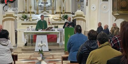 Monteverde,i Carabinieri in chiesa per prevenire le truffe agli anziani