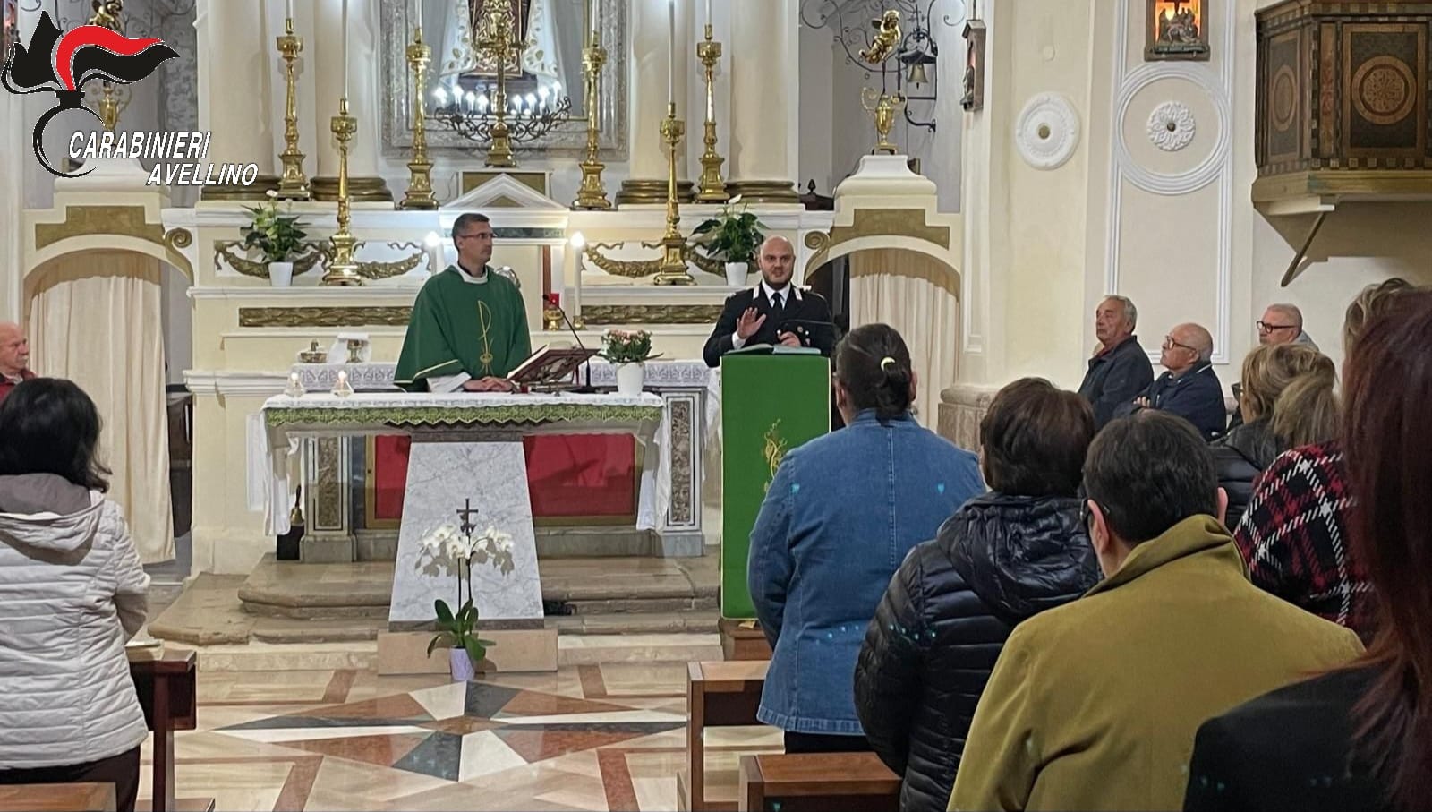 Monteverde,i Carabinieri in chiesa per prevenire le truffe agli anziani