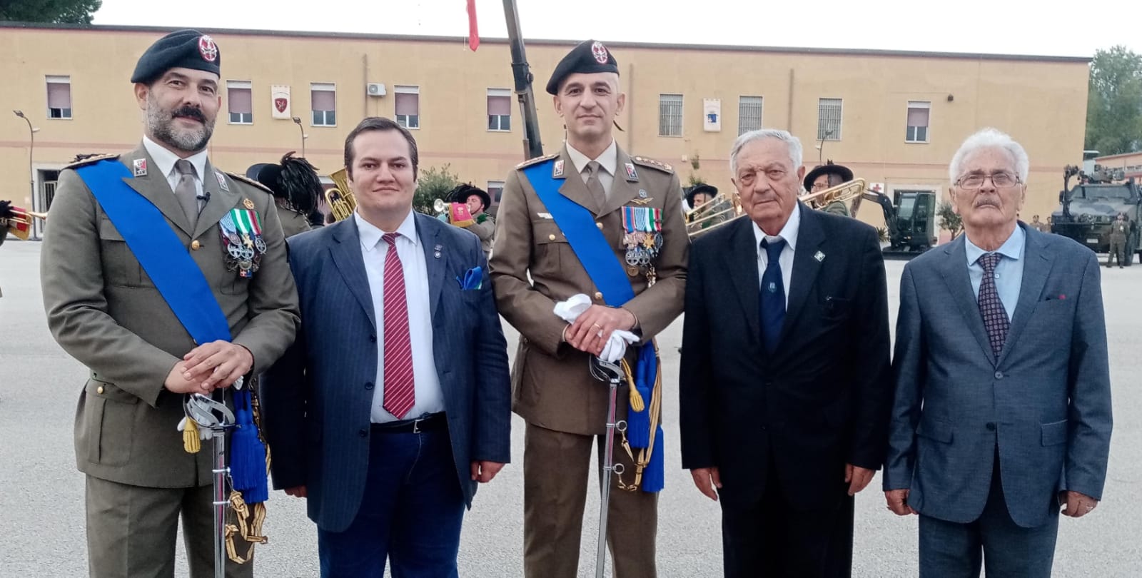 A Caserta l’Associazione Guerra di Liberazione di Arpaise e Benevento presente al Cambio Comandante 21°Genio Guastatori Esercito