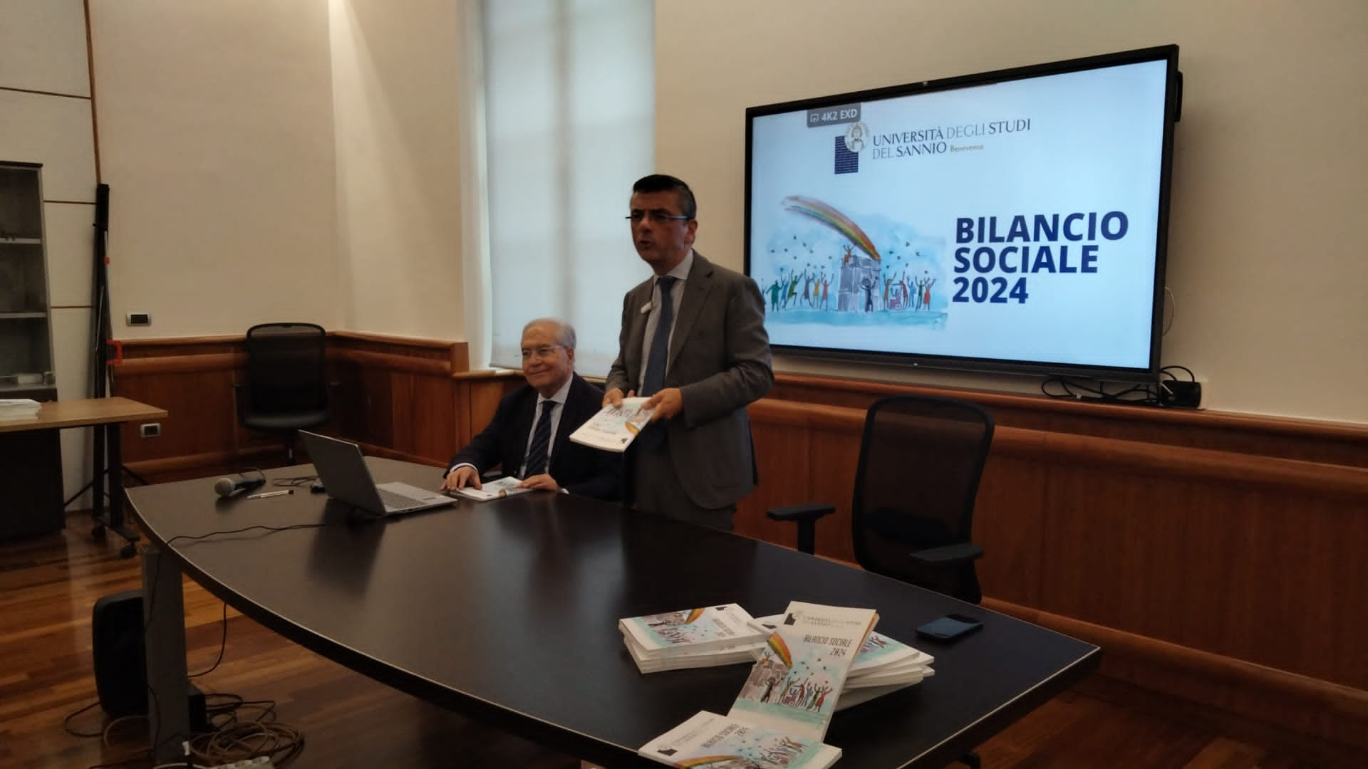 Unisannio, il Bilancio Sociale 2024. Canfora: pmi innovative “uber alles”