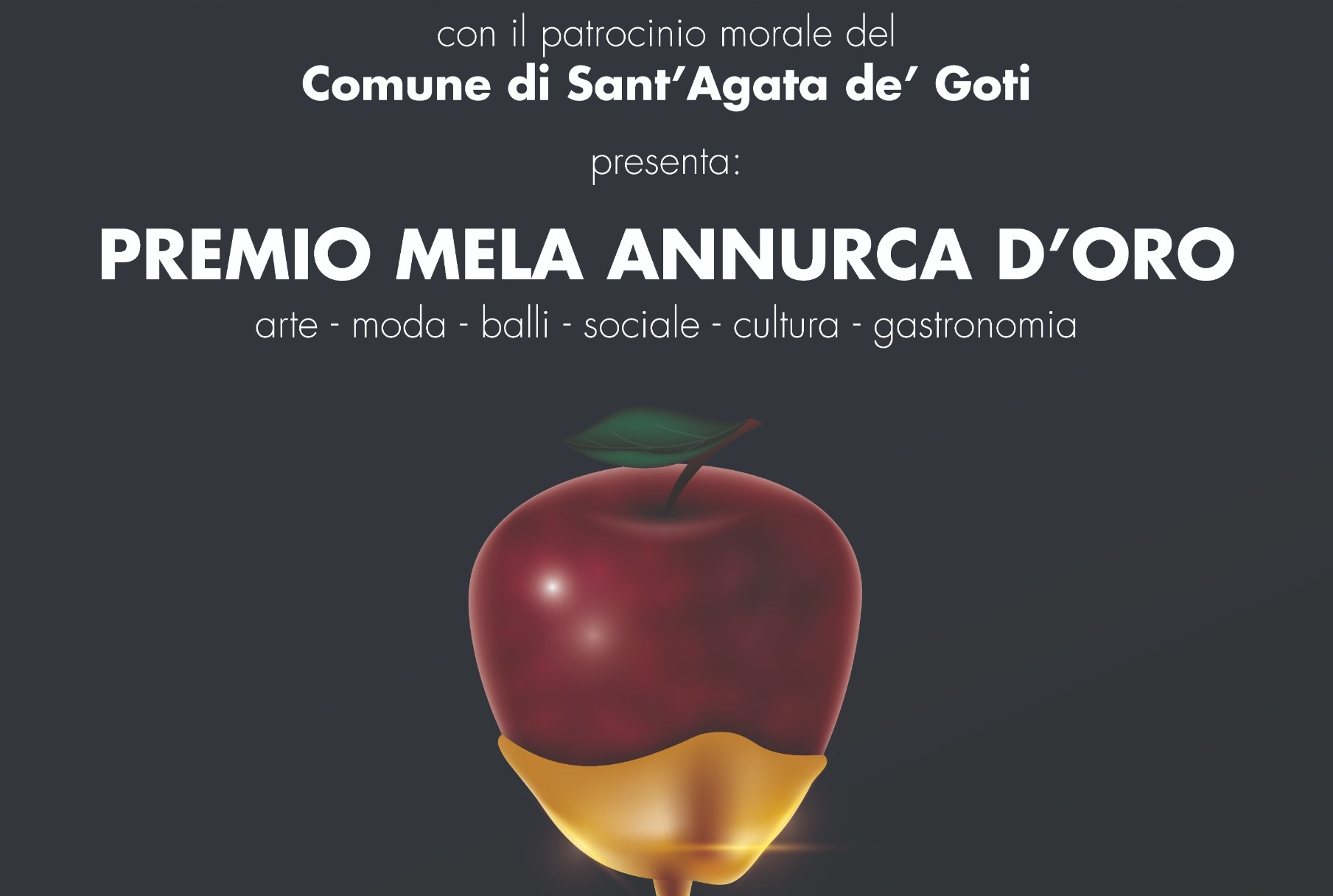 Nasce il Premio “Mela Annurca D’oro” arte- moda- sociale-cultura-gastronomia