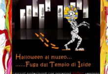 Tutto pronto per “Halloween al museo … Fuga dal Tempio di Iside”