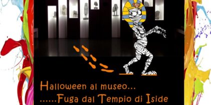 Tutto pronto per “Halloween al museo … Fuga dal Tempio di Iside”