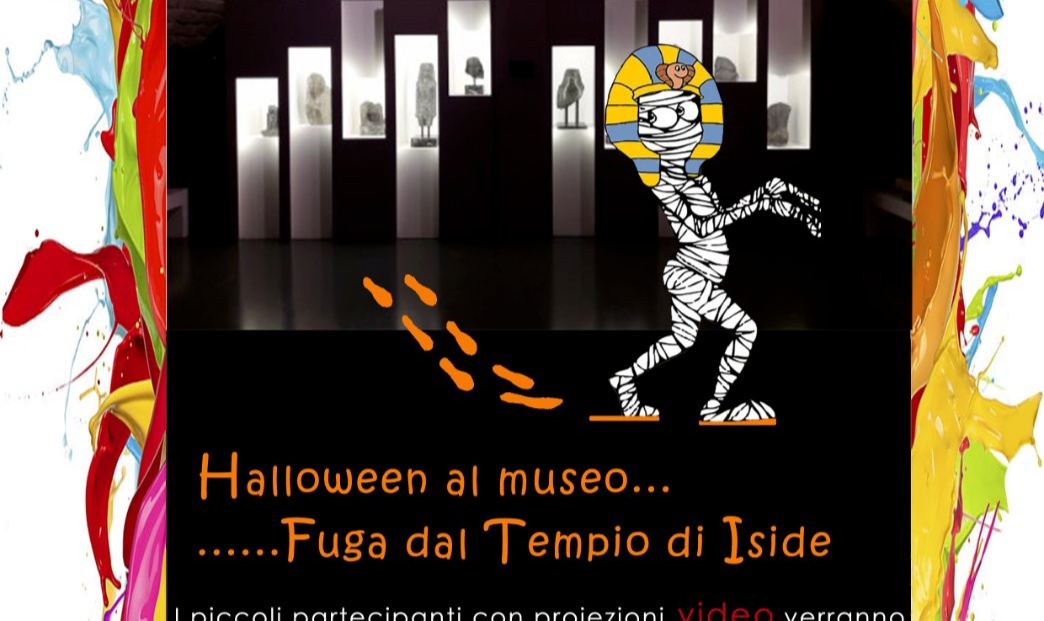 Tutto pronto per “Halloween al museo … Fuga dal Tempio di Iside”