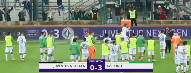 Tris dell’Avellino a Biella: 3-0 sulla Juventus Next Gen