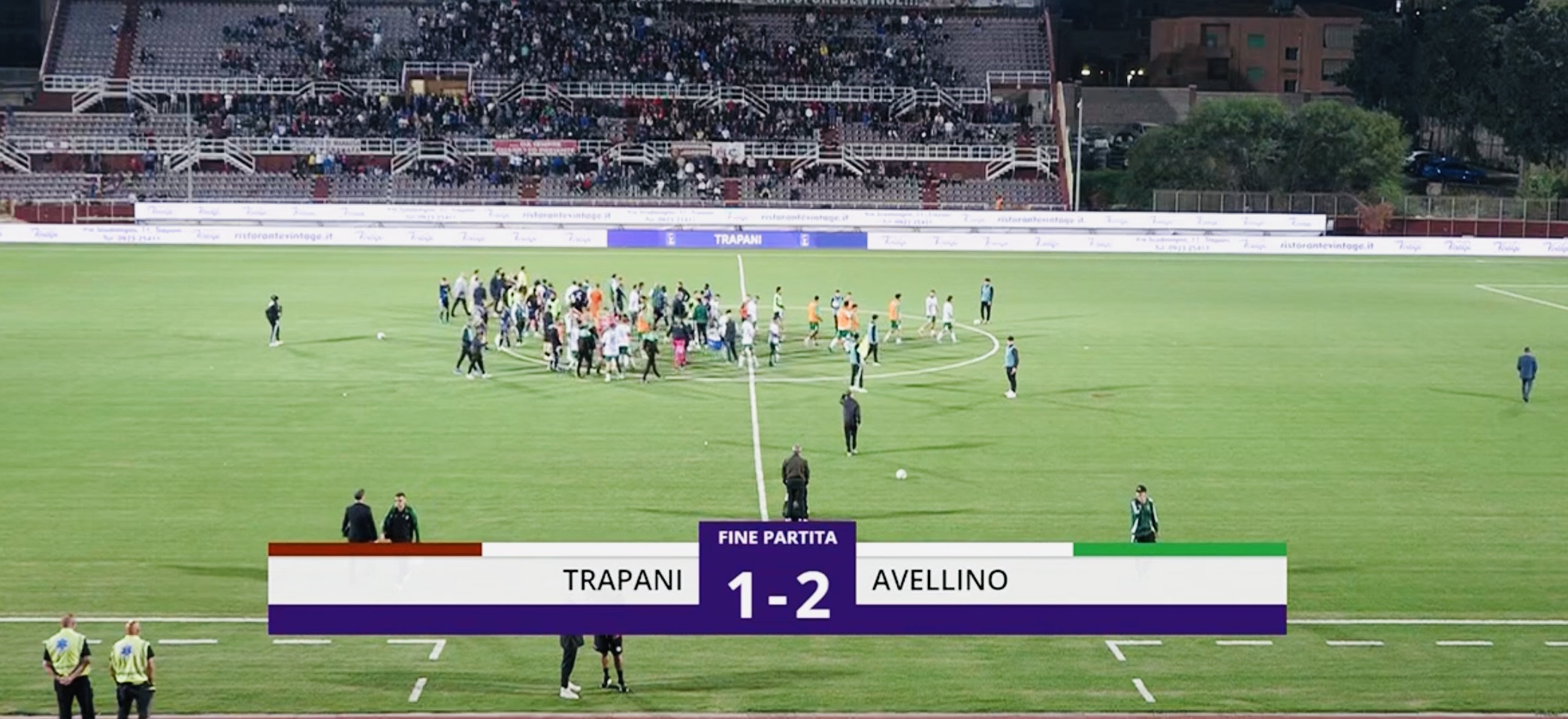 L’Avellino vince anche a Trapani per 2-1. È la sesta vittoria consecutiva