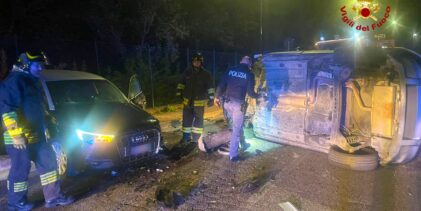 Incidente stradale ad Avellino: intervento dei Vigili del Fuoco in via Zigarelli