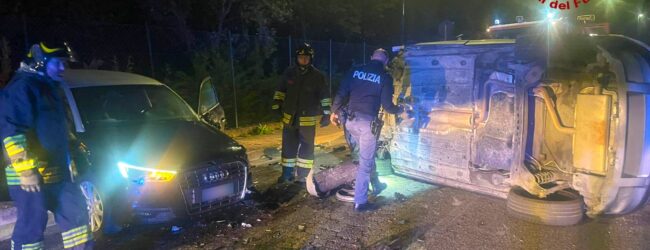 Incidente stradale ad Avellino: intervento dei Vigili del Fuoco in via Zigarelli