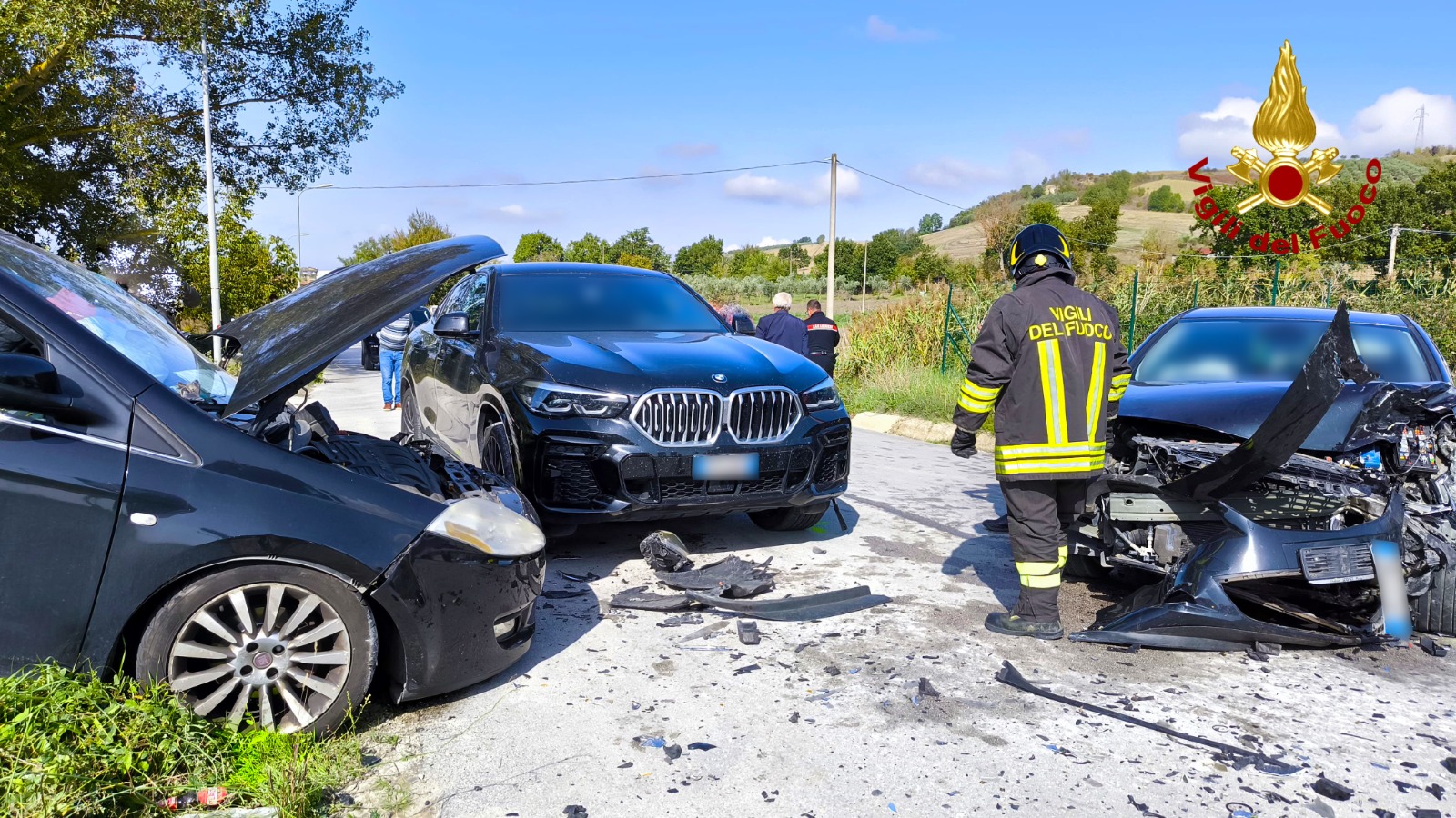 Castel Baronia| Scontro tra 3 auto, due feriti trasportati all’ospedale di Ariano Irpino