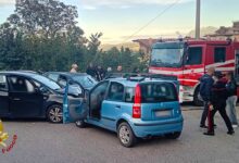 Mercogliano| Scontro tra tre auto in via Serroni, feriti un uomo e due donne trasportati al Moscati