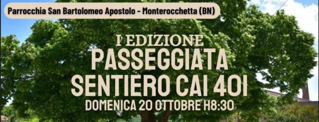 Sul Sentiero “Cai 401” parte la sfida delle Colline Beneventane