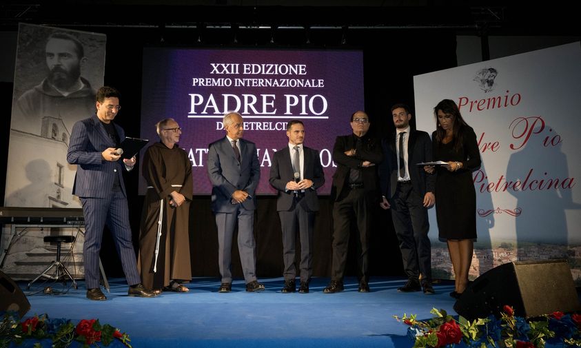 Sabato 12 Ottobre la XXIII edizione del “Premio internazionale Padre Pio da Pietrelcina”