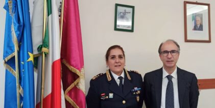 Questura di Benevento, si insedia il Vicequestore della Polizia Giuliana Postiglione