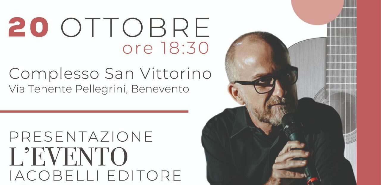 Il regista Renato Giordano presenta il suo libro ”L’Evento”