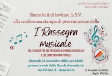 I Rassegna Musicale dell’Orchestra e coro “Giovanni Pascoli”: martedì la presentazione