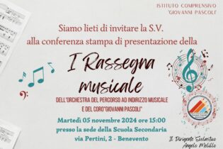 I Rassegna Musicale dell’Orchestra e coro “Giovanni Pascoli”: martedì la presentazione