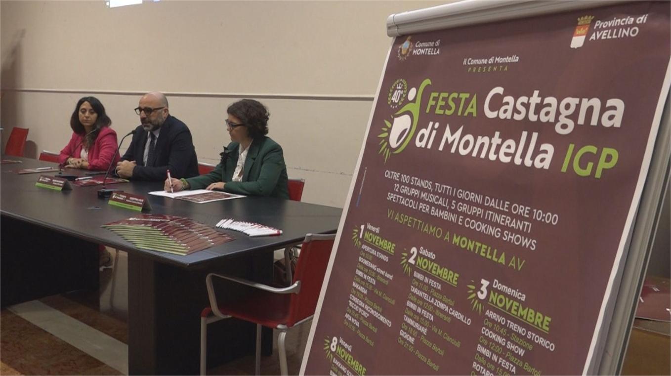 Montella| Festa della castagna Igp, due weekend per la 40esima edizione: 100 gli stand enogastronomici, attesi 60.000 visitatori