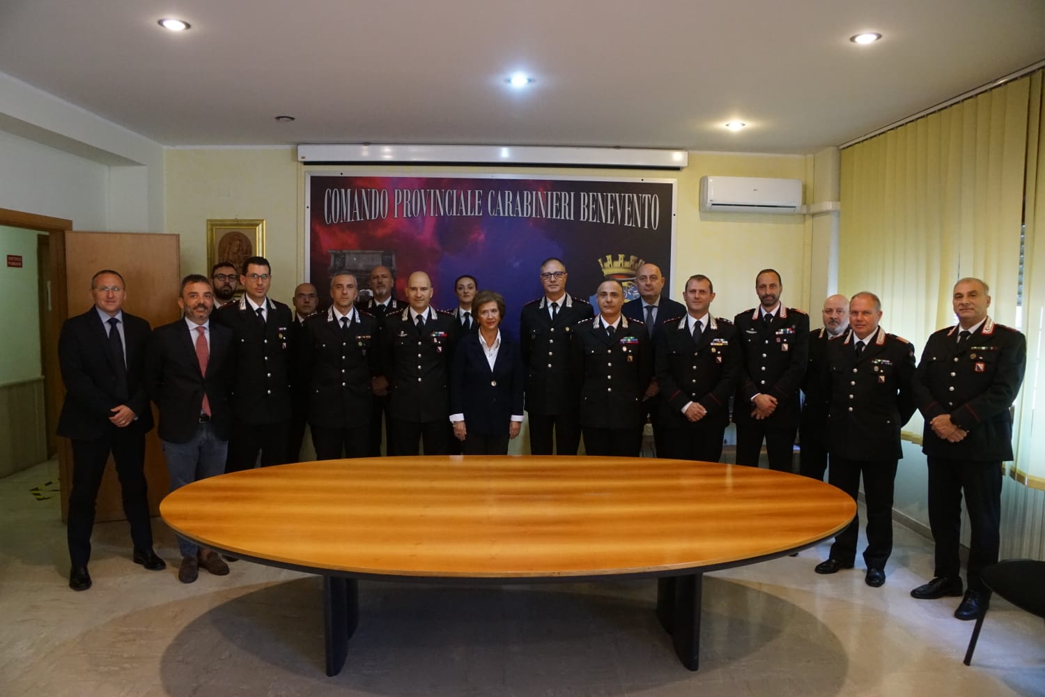 Benevento: il Prefetto Raffaela Moscarella fa visita al Comando Provinciale Carabinieri