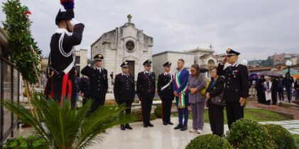 A Ponte l’Arma dei Carabinieri ha commemorato il 54° anniversario della morte dell’Appuntato Vittorio Vaccarella, Medaglia d’Oro al Valor Civile “alla memoria”