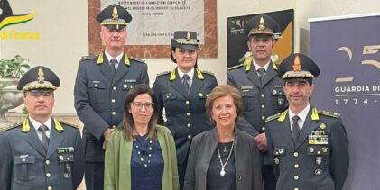 Benevento: visita del Prefetto al Comando Provinciale della Guardia di Finanza