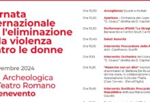 “Giornata internazionale per l’eliminazione della violenza contro le donne”, al Teatro Romano l’evento