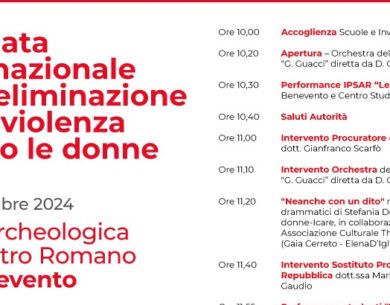 “Giornata internazionale per l’eliminazione della violenza contro le donne”, al Teatro Romano l’evento