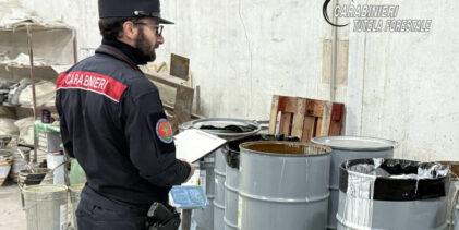 Alta Irpinia,i Carabinieri Forestali sequestrano opificio