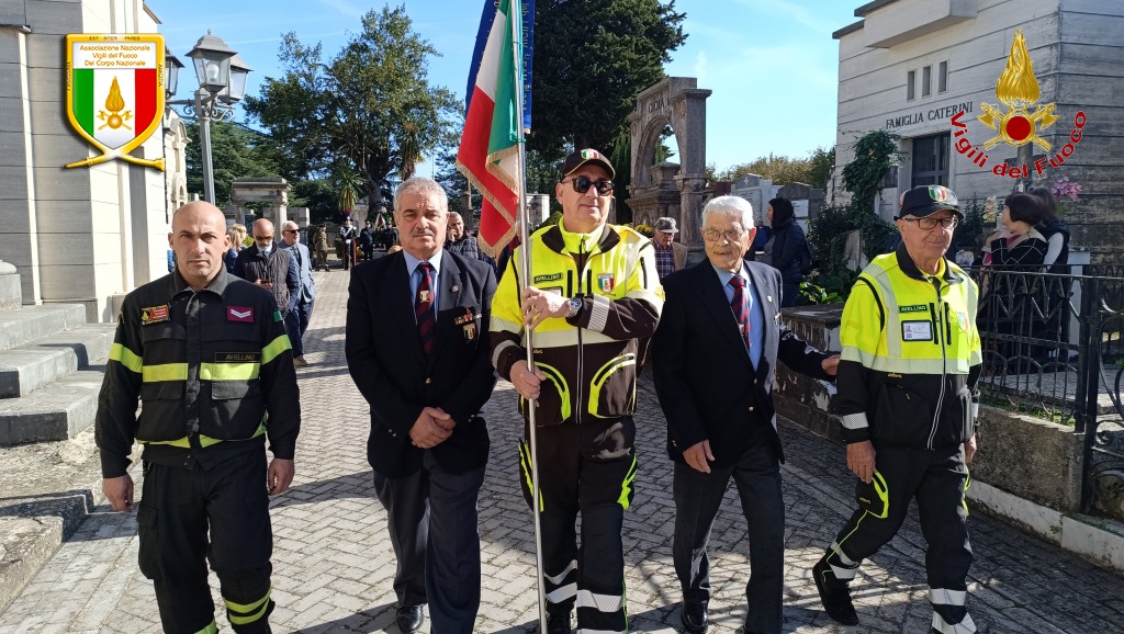 Cerimonia di Commemorazione dei Defunti al Cimitero di Avellino