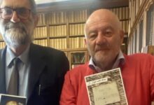 Luigi Razzano incontra a Roma il vice-direttore del Museo del Risorgimento italiano Marco Pizzo