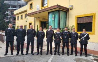 Il generale di Corpo d’Armata Marco Minicucci visita la stazione Carabinieri di Atripalda