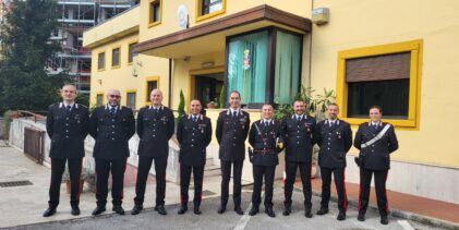 Il generale di Corpo d’Armata Marco Minicucci visita la stazione Carabinieri di Atripalda