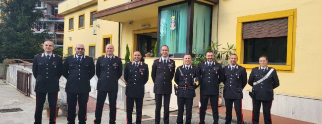 Il generale di Corpo d’Armata Marco Minicucci visita la stazione Carabinieri di Atripalda