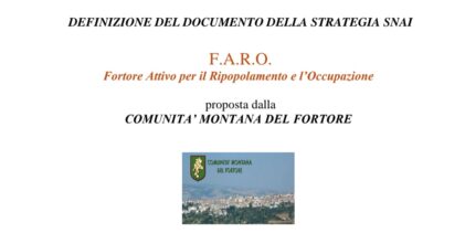 Comunita’ Montana del Fortore, il 2 Dicembre incontro su Strategia SNAI