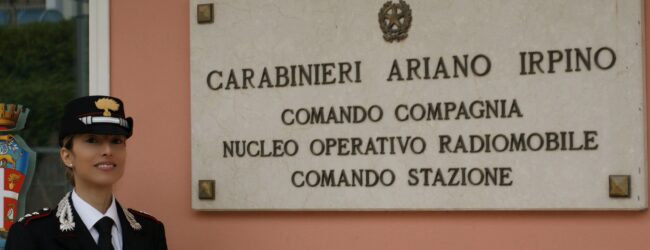 Il Capitano Ludovica Arrabito nuovo Comandante della Compagnia Carabinieri di Ariano Irpino