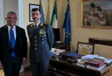 Provincia di Benevento, il Presidente Lombardi incontra il Comandante della Finanza Sportelli