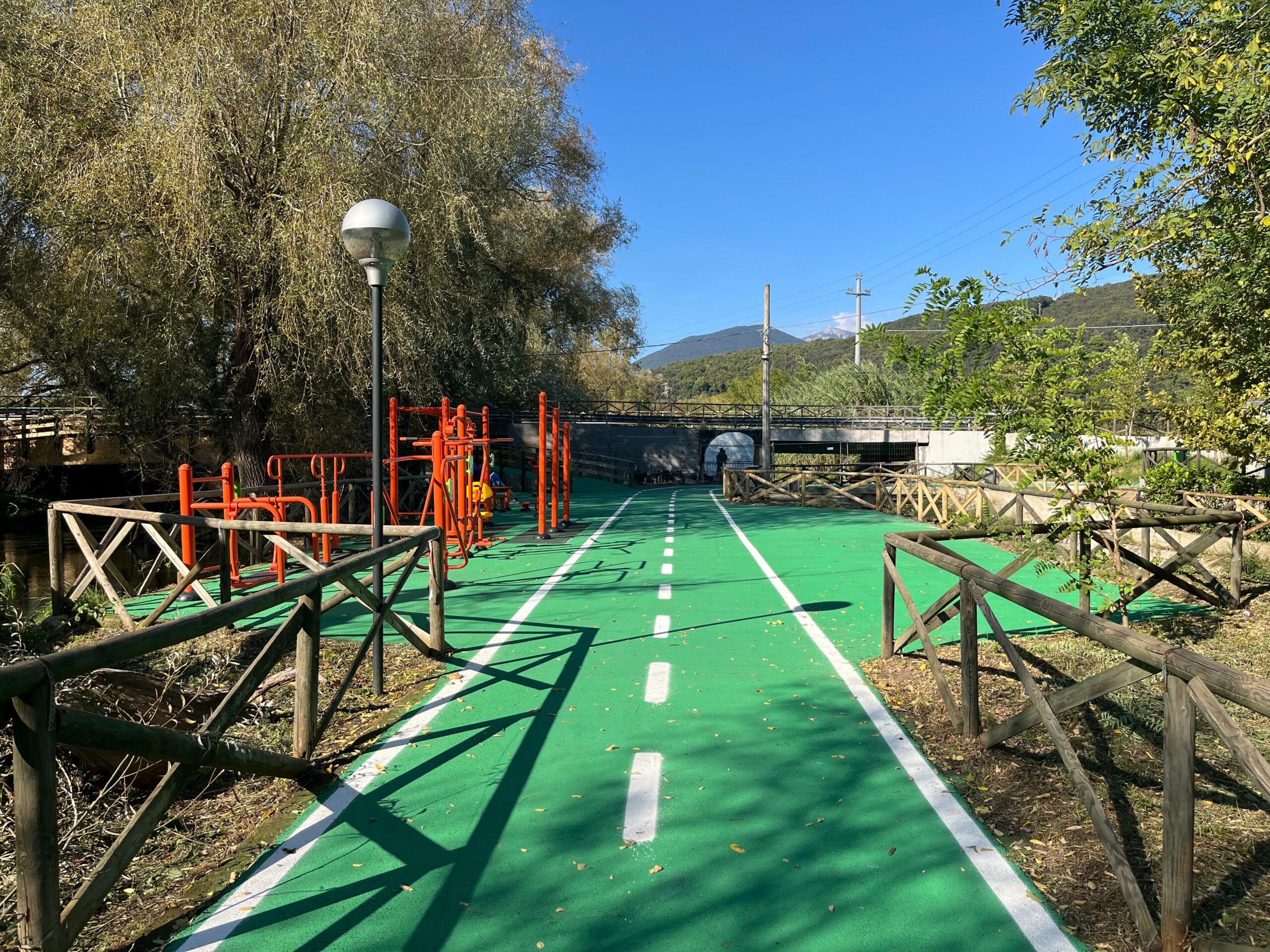 Telese Terme inaugura la nuova pista ciclopedonale