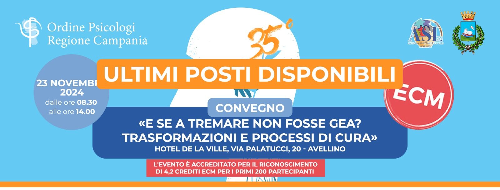 Sanita’, Sabato il convegno psicologi nell’anniversario del terremoto dell’Irpinia