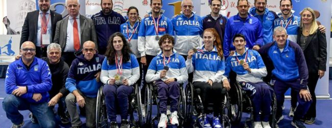 Accademia Olimpica Beneventana di Scherma protagonista alla Coppa del Mondo Paralimpica di Pisa