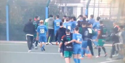 Violenza nel finale del Match Durazzano- Monteforte Irpino, piena solidarietà della società calcistica