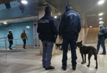 Operazione antidroga alla stazione di Benevento: ritrovata droga grazie al fiuto dei cani