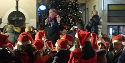 A Benevento si accende l’Incanto di Natale,luci e colori al Corso Garibaldi