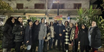 “Accendiamo le luci”, presentata l’iniziativa e acceso a Mercogliano il primo dei sette lampioni in vista del 25 Novembre