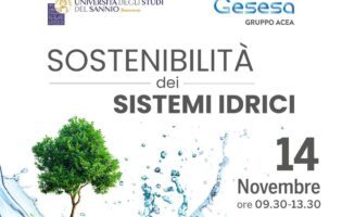 Benevento ospita il Convegno “Sostenibilità dei Sistemi Idrici”